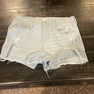 Women’s old navy shorts size 4 nwot light denim